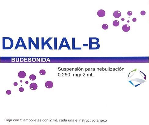 DANKIAL-B SUSP. p/NEBULIZACIÓN c/5 AMPTAS. 0.250 MG/2 ML.