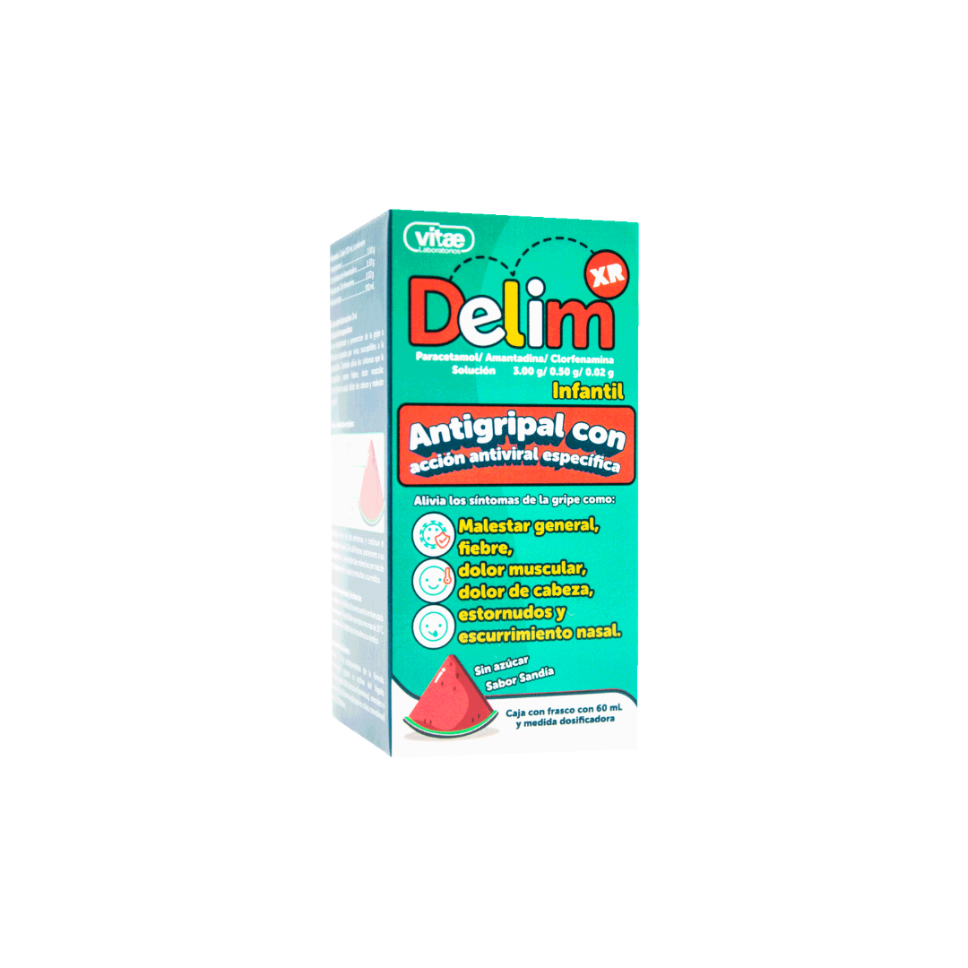 DELIM XR SOL. INFANTIL FCO. 60 ML. 3.00-0.50-0.02