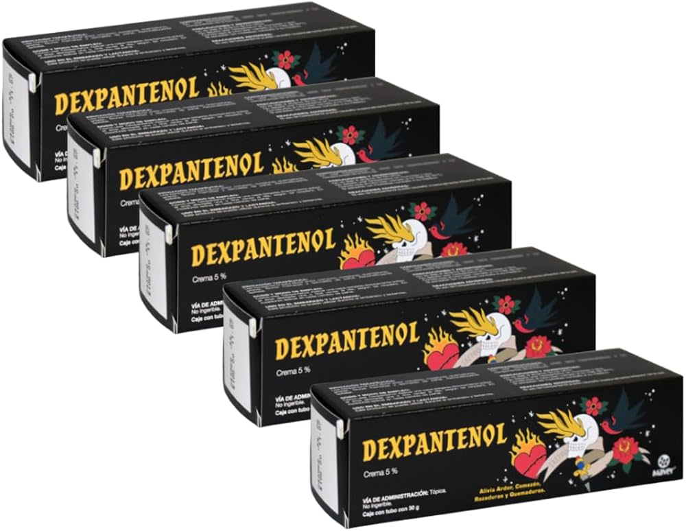 DEXPANTENOL (Maver) CREMA 5% "Tattoo" TUBO c/30 G.