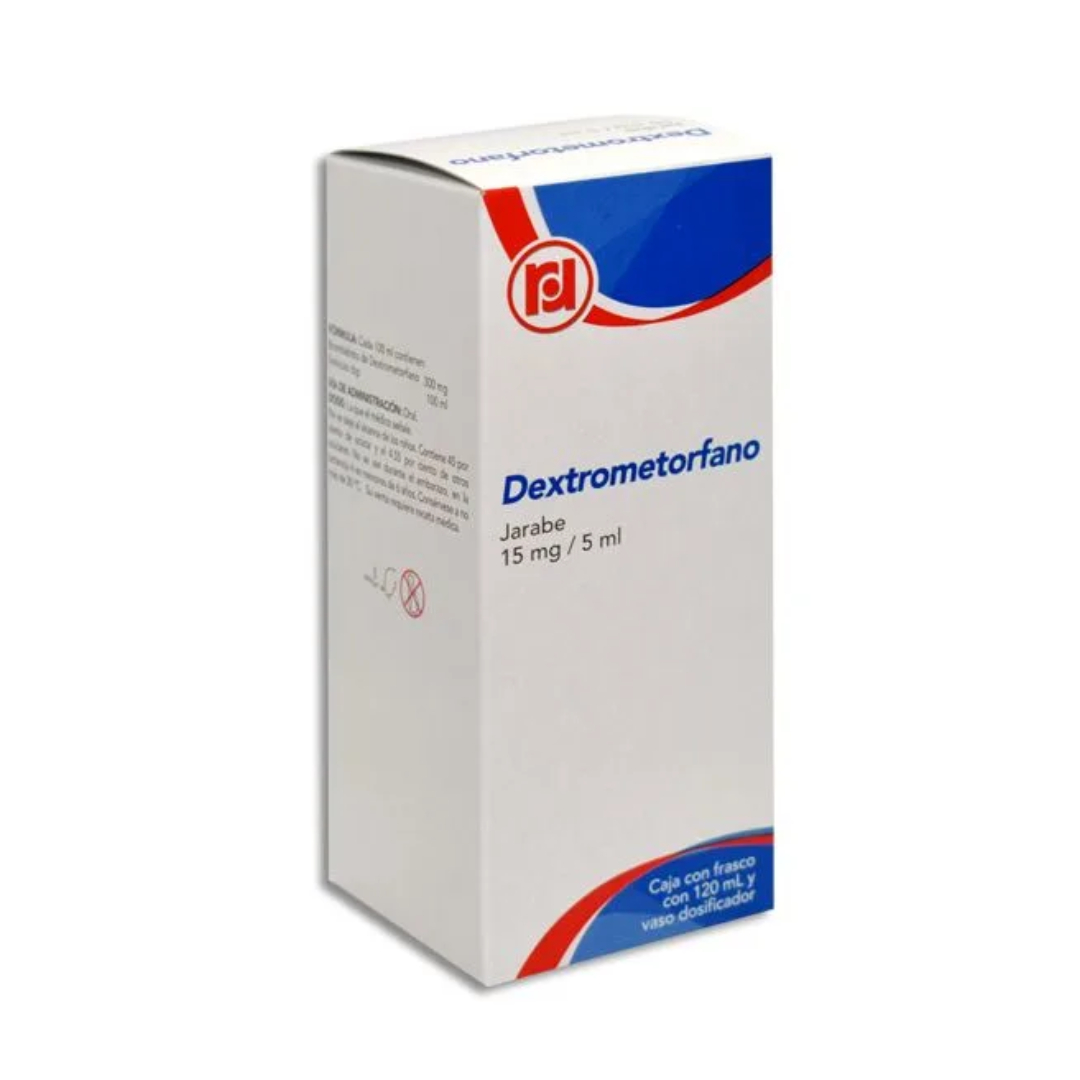 DEXTROMETORFANO (Randall) JARABE Fco. 120 ML. 15 MG/5 ML.