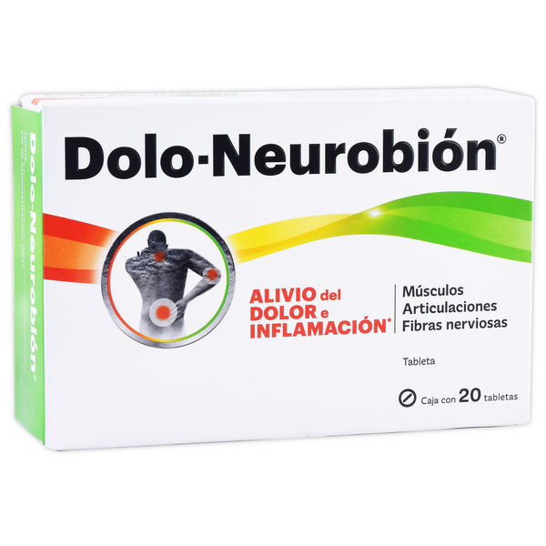 DOLO-NEUROBIÓN C/20 TABS. 50/50/50/0.25 MG.