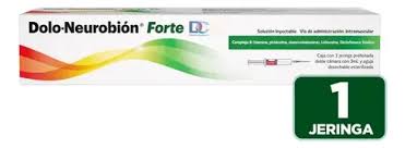 DOLO-NEUROBIÓN FORTE DC Sol. Iny. c/1 JGA. Prellenada 75-5-100-100-20 MG/3 ML.