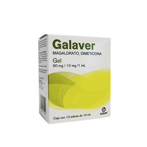 GALAVER GEL c/10 Sobres 10 ML. 80-10 MG/1 ML.