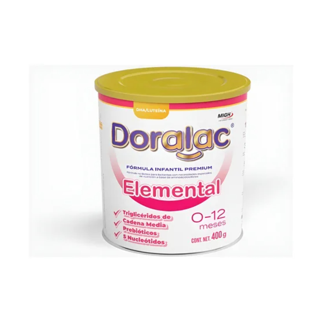 DORALAC ELEMENTAL (0-12 Meses) LECHE en POLVO Lata c/400 G.