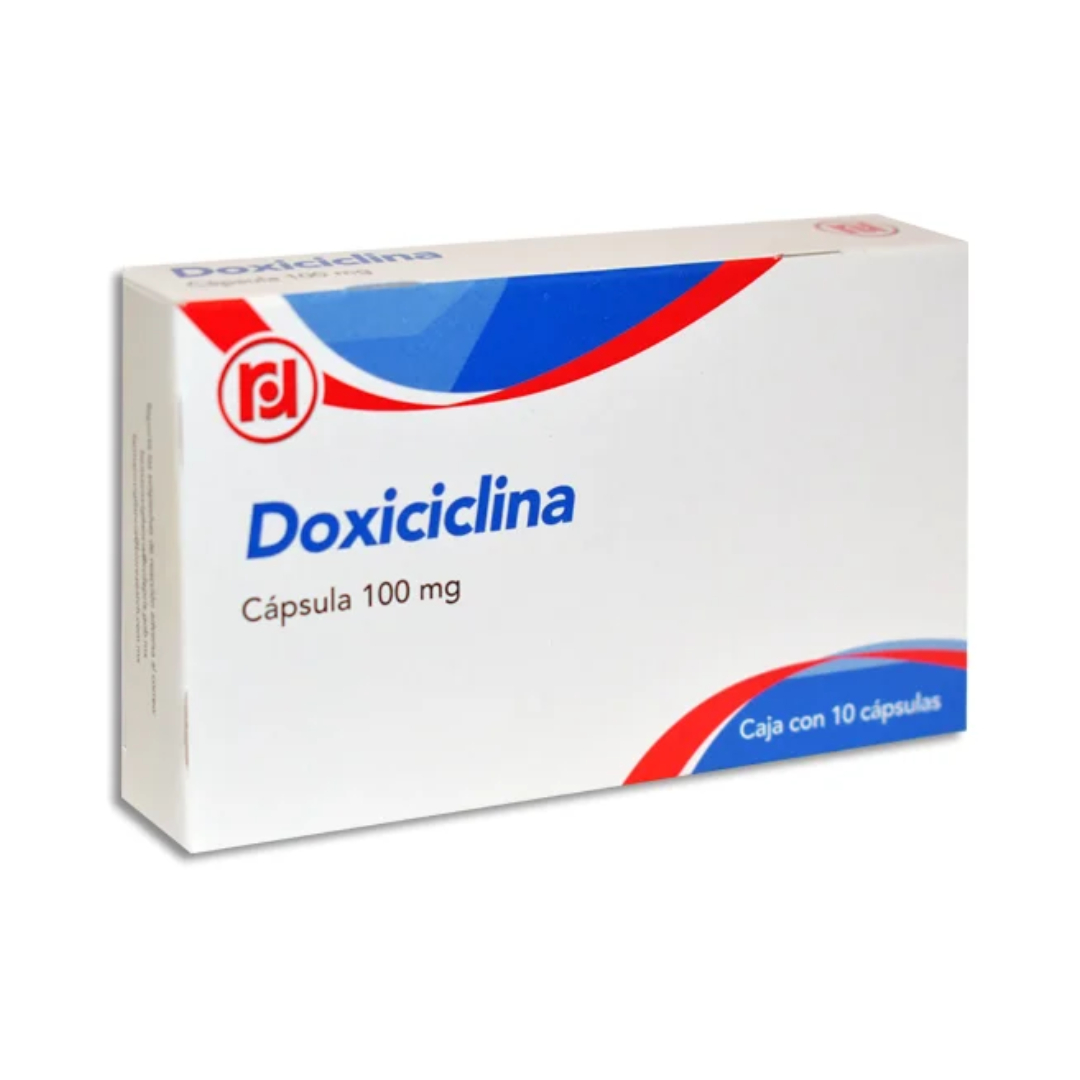 DOXICICLINA (Randall) c/10 CAPS. 100 MG.