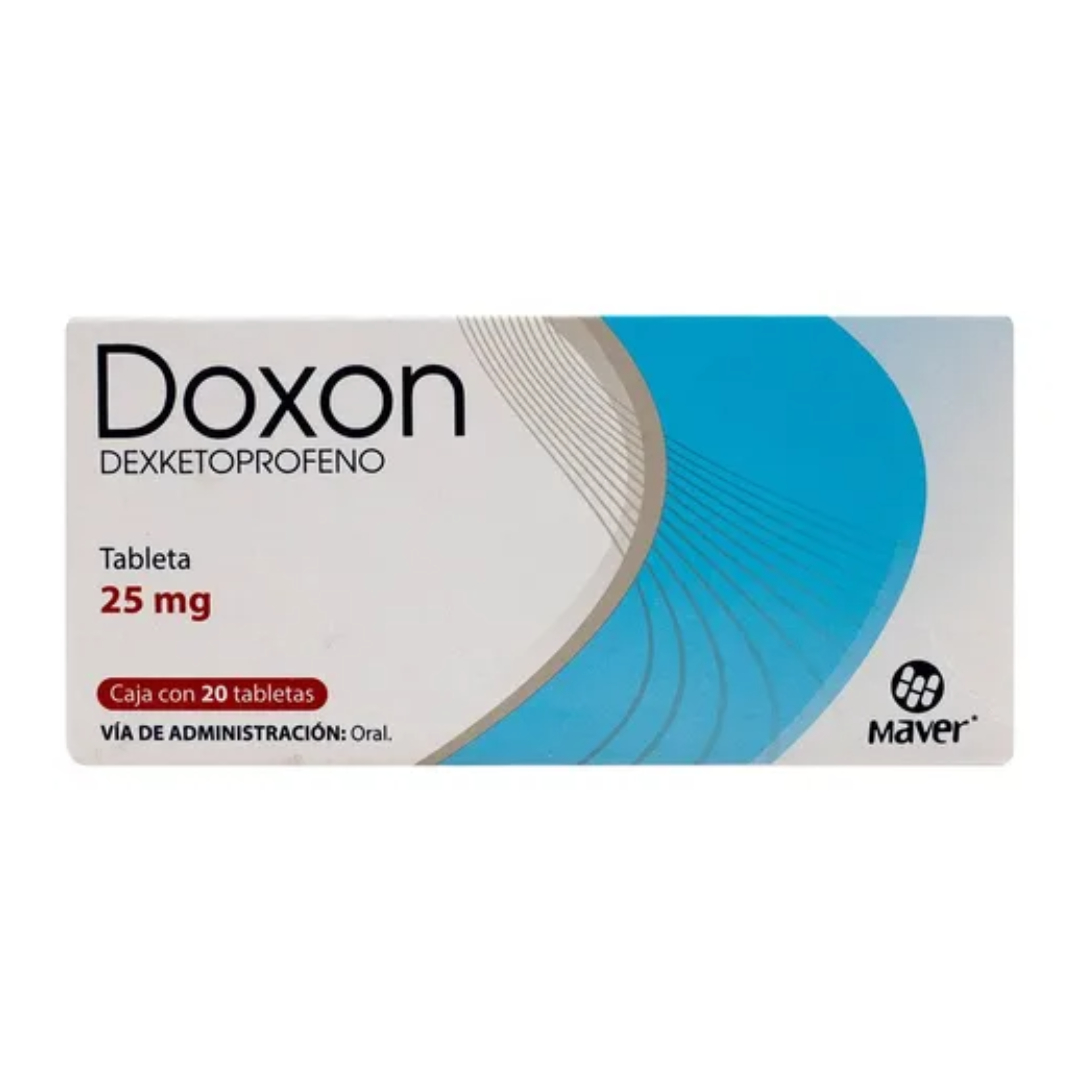 DEXKETOPROFENO (Maver) c/20 TABS. 25 MG.