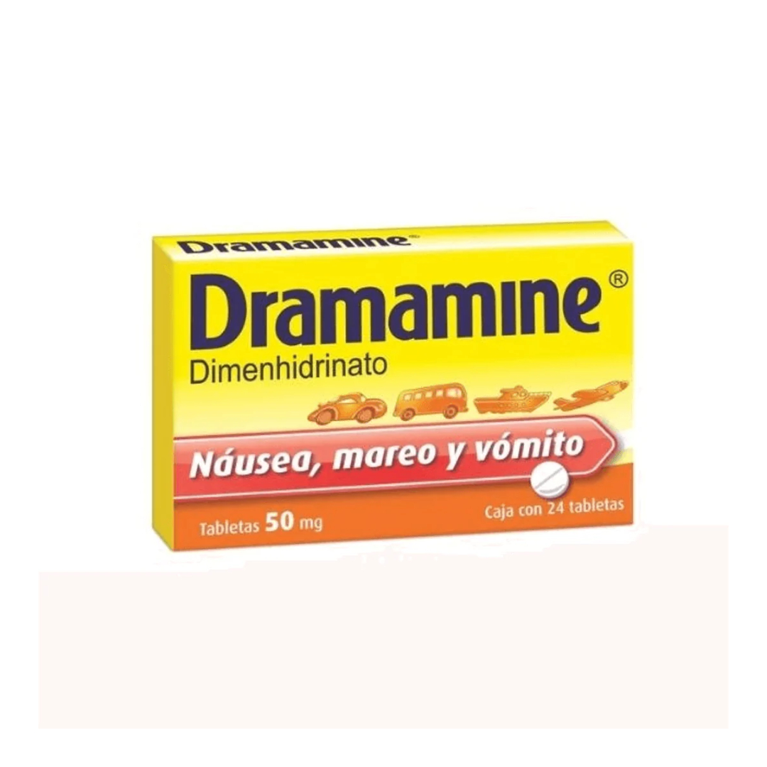 DRAMAMINE C/24 TABS. 50 MG.