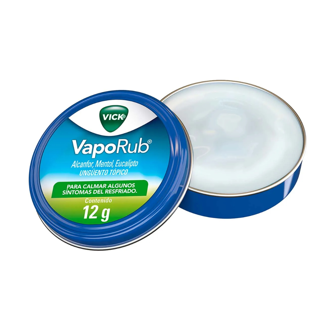 VICK VapoRub UNGÜENTO Lata c/12 G. 5.26/2.82/1.33 G.