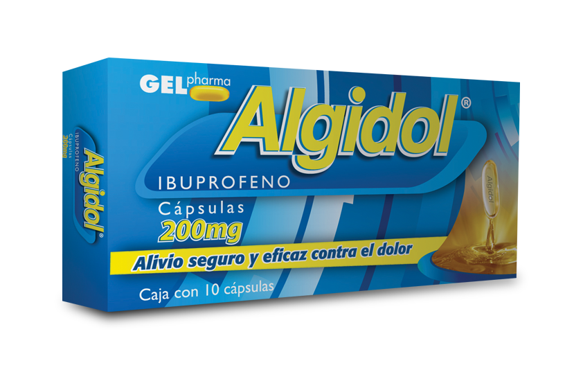 ALGIDOL c/10 CAPS. 200 MG.