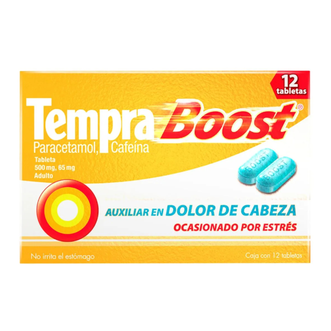TEMPRA BOOST c/12 TABS. 500/65 MG.