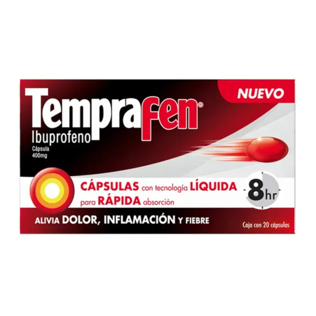 TEMPRA FEN c/20 CAPS. 400MG.