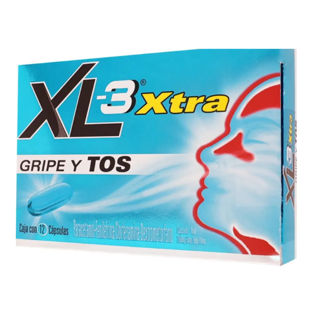 XL-3 XTRA c/12 CAPS. 2/5/10/250 MG.