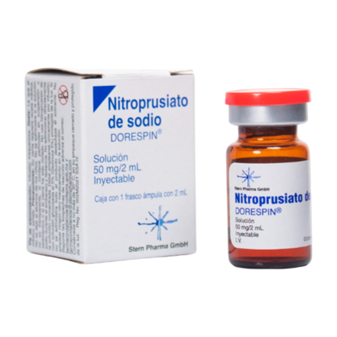DORESPIN SOL. INY. C/1 FCO. AMP. 50 MG/2 ML.