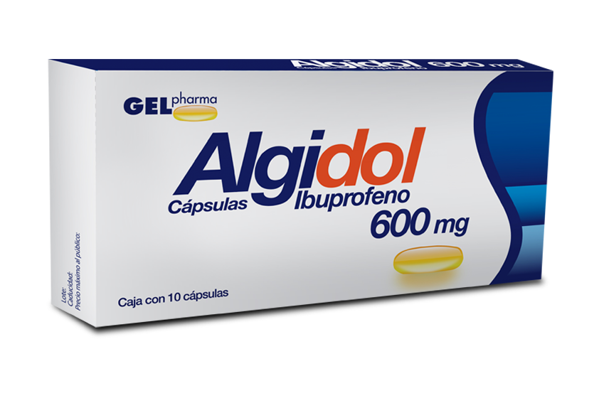 ALGIDOL c/10 CAPS. 600 MG.