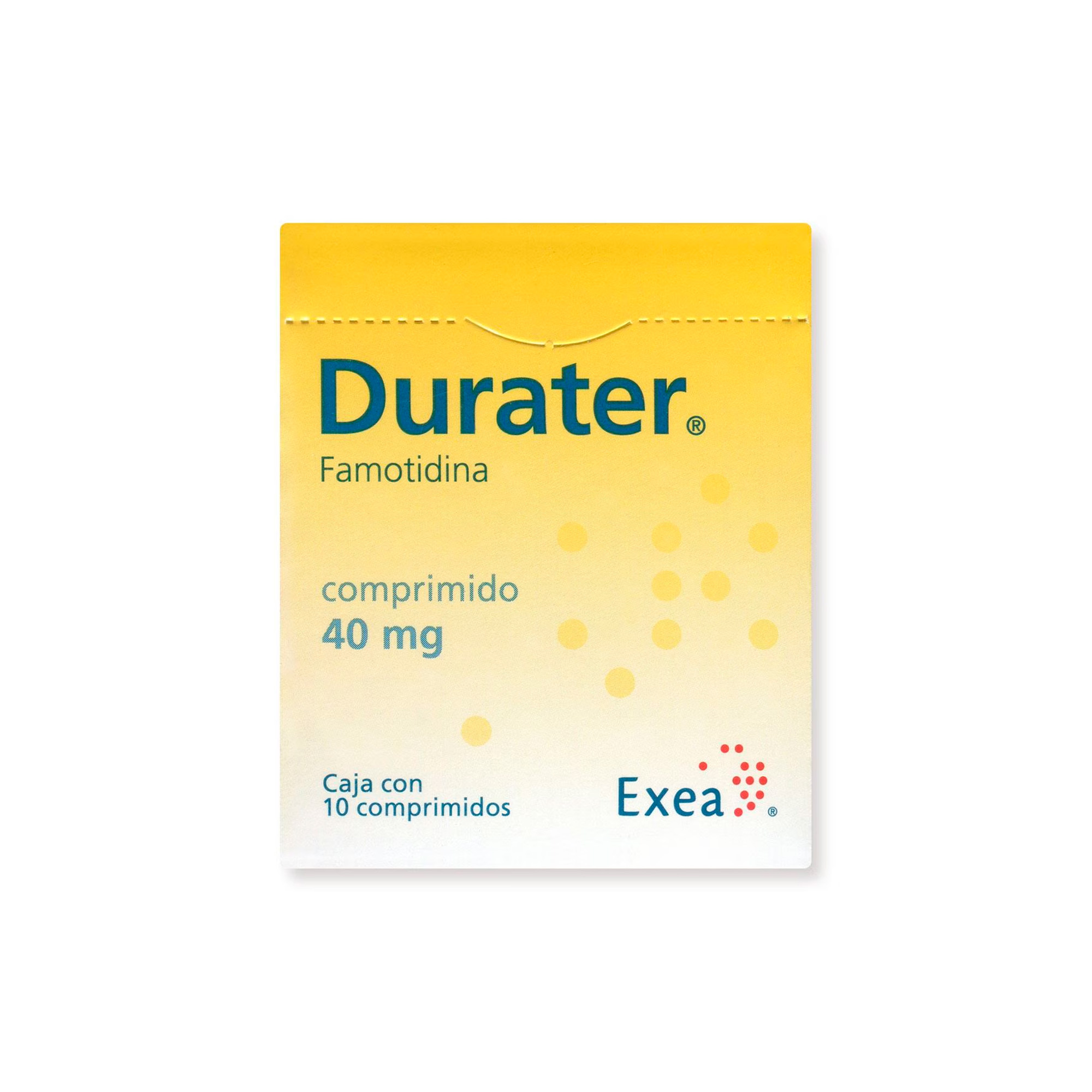 DURATER c/10 COMPS. 40 MG. 