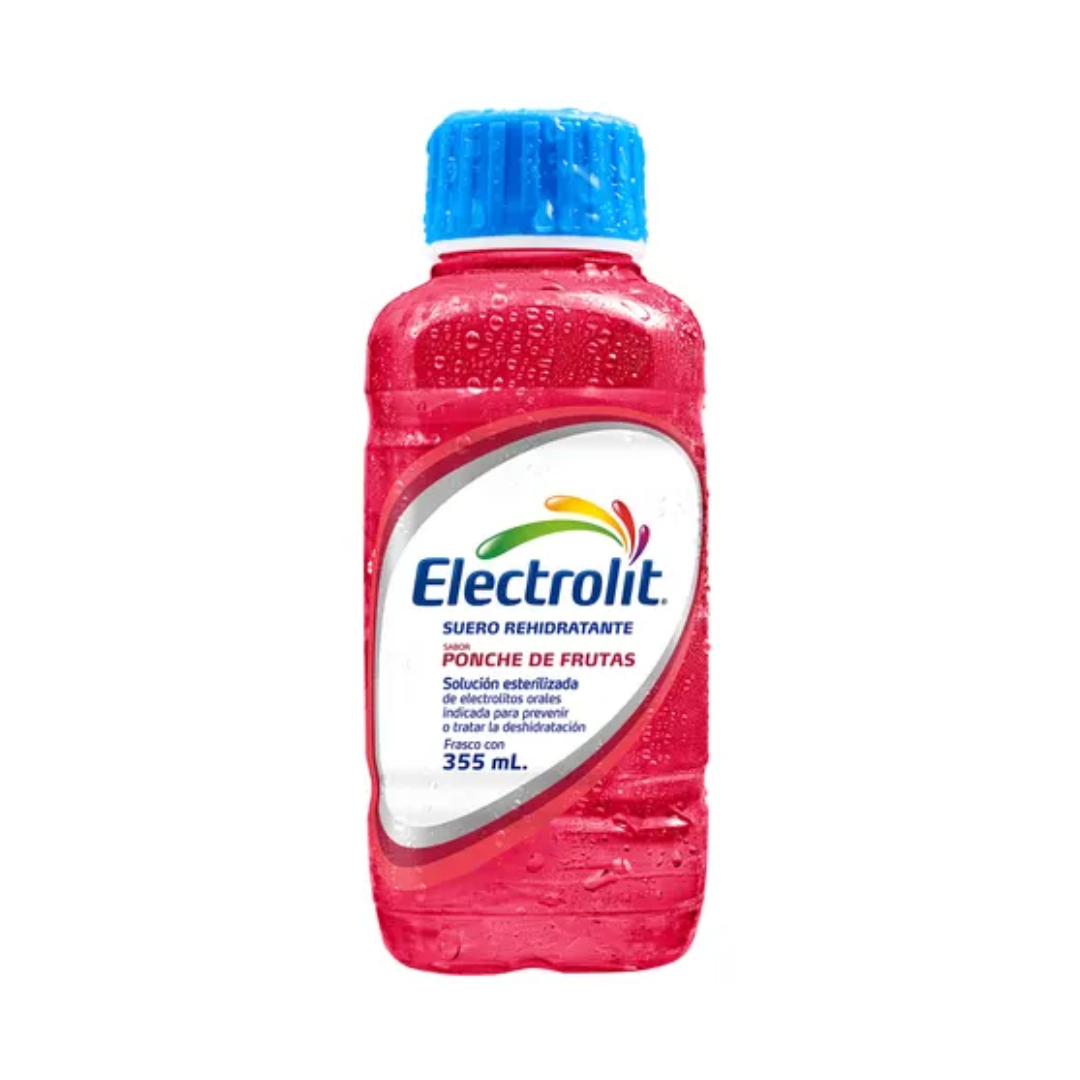 ELECTROLIT Electrolitos Orales SOL. SAB. PONCHE DE FRUTAS  355 ML.