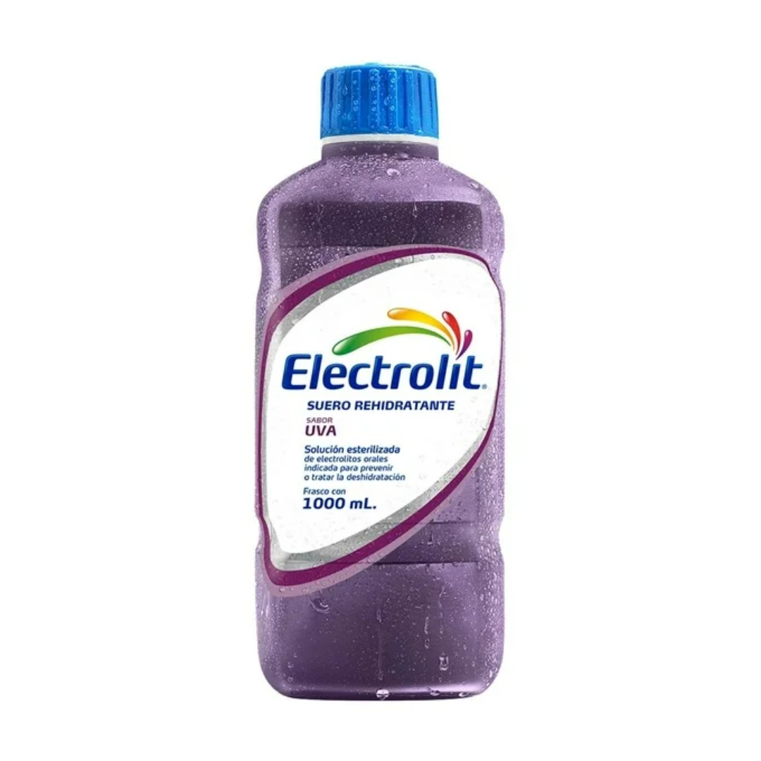 ELECTROLIT Electrolitos Orales SOL. SAB. UVA 1000 ML.