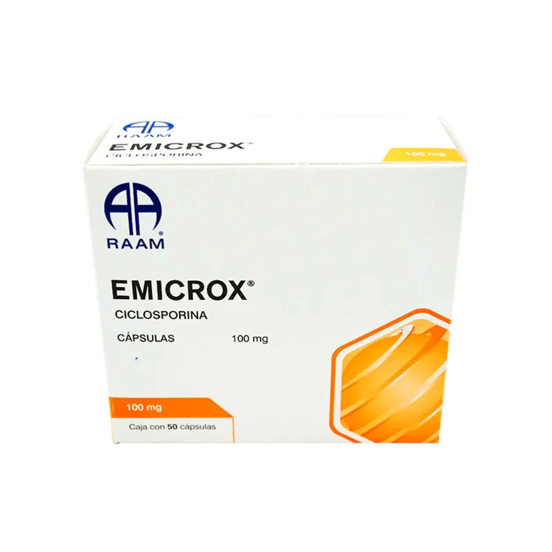 EMICROX c/50 CAPS. 100 MG.