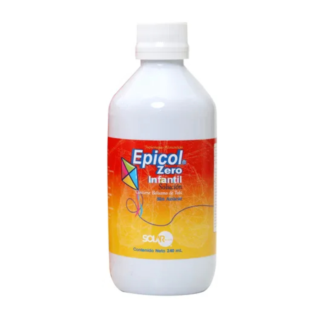 EPICOL Zero SOLUCIÓN INFANTIL Sin Azúcar Fco. 240 ML.