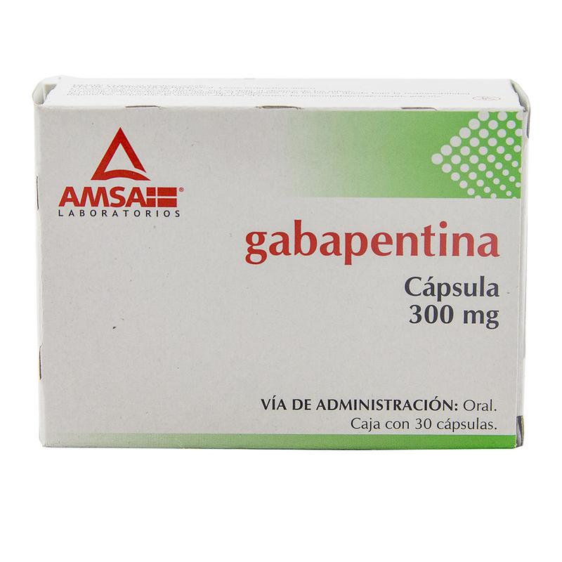 GABAPENTINA (Amsa) c/30 CAPS. 300 MG.