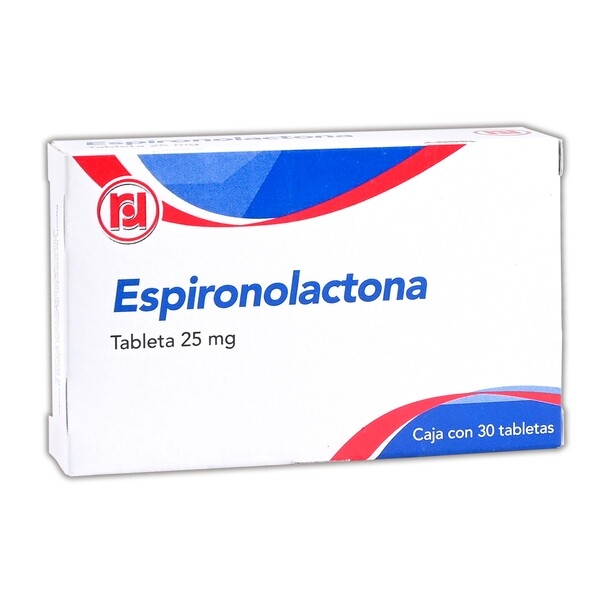 ESPIRONOLACTONA (Randall) c/30 TABS. 25 MG.