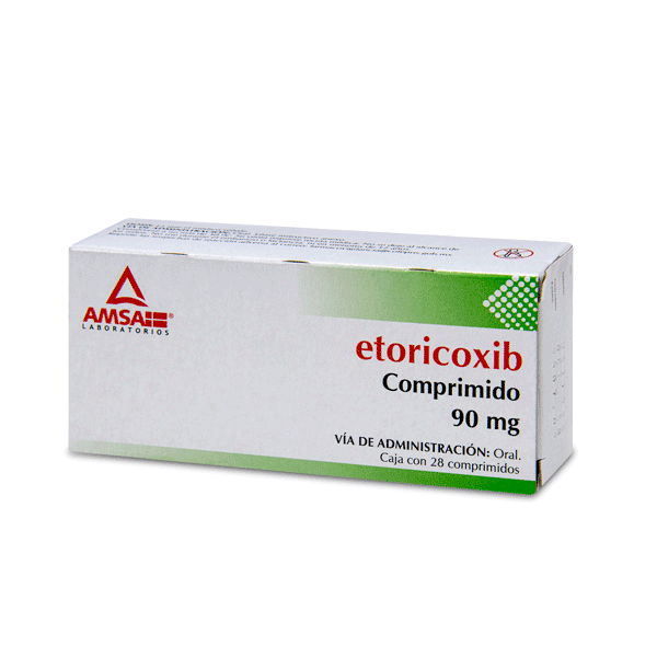 ETORICOXIB (AMSA) C/28 COMPS. 90 MG.