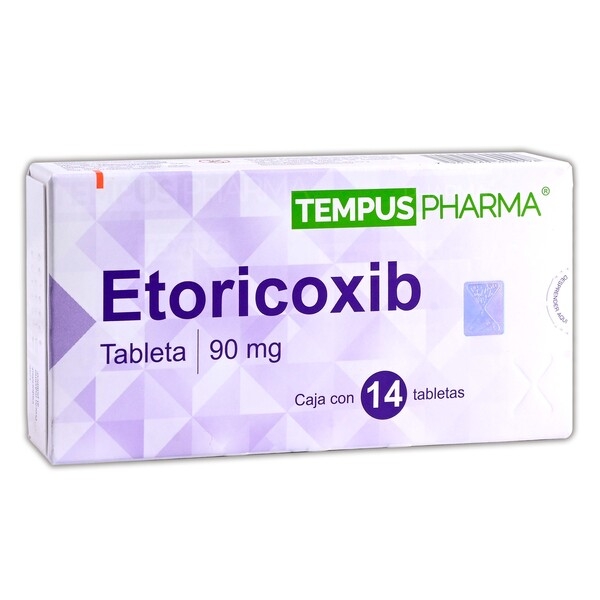 ETORICOXIB (TempusPharma) c/14 TABS. 90 MG.