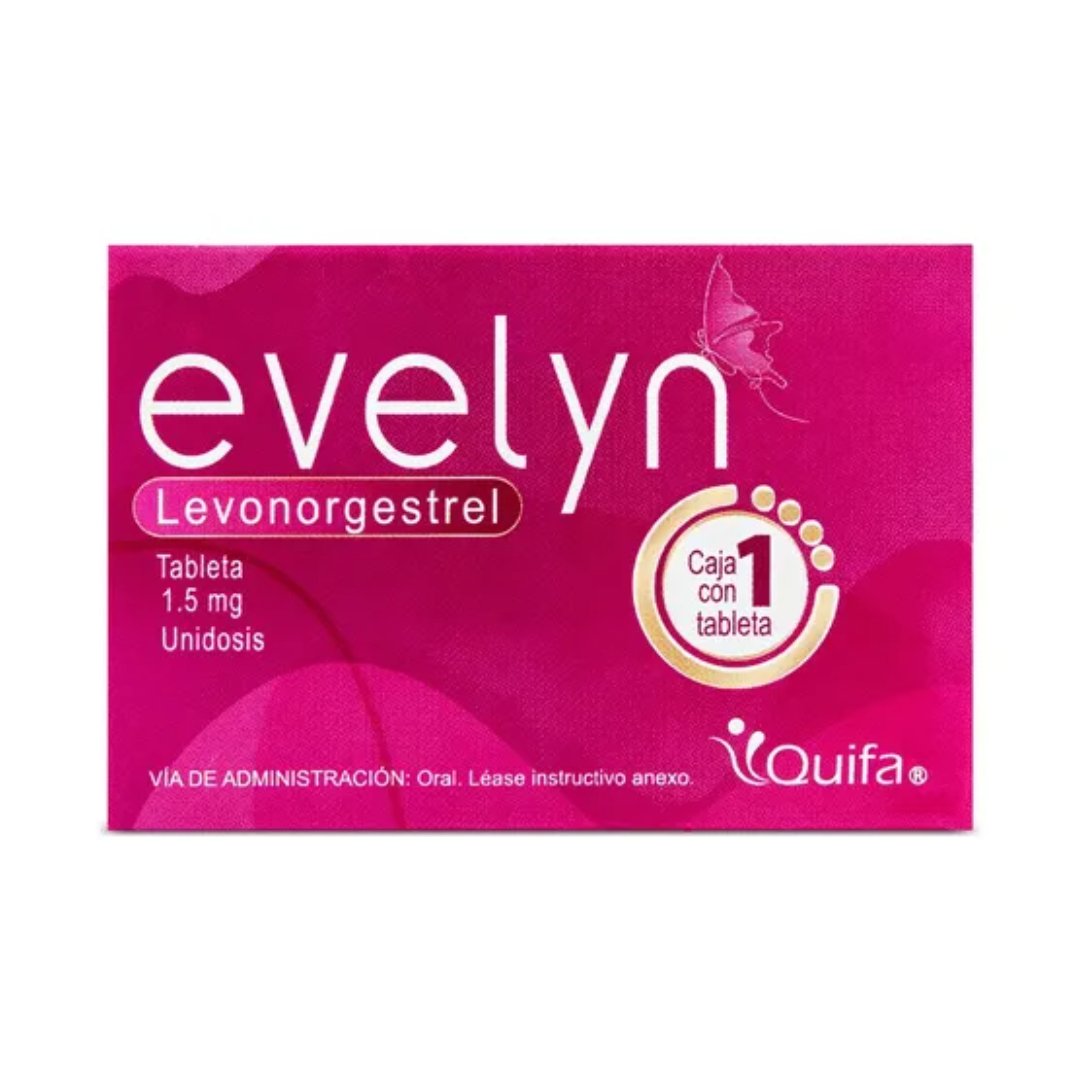 EVELYN c/1 TABLETA 1.5 MG.