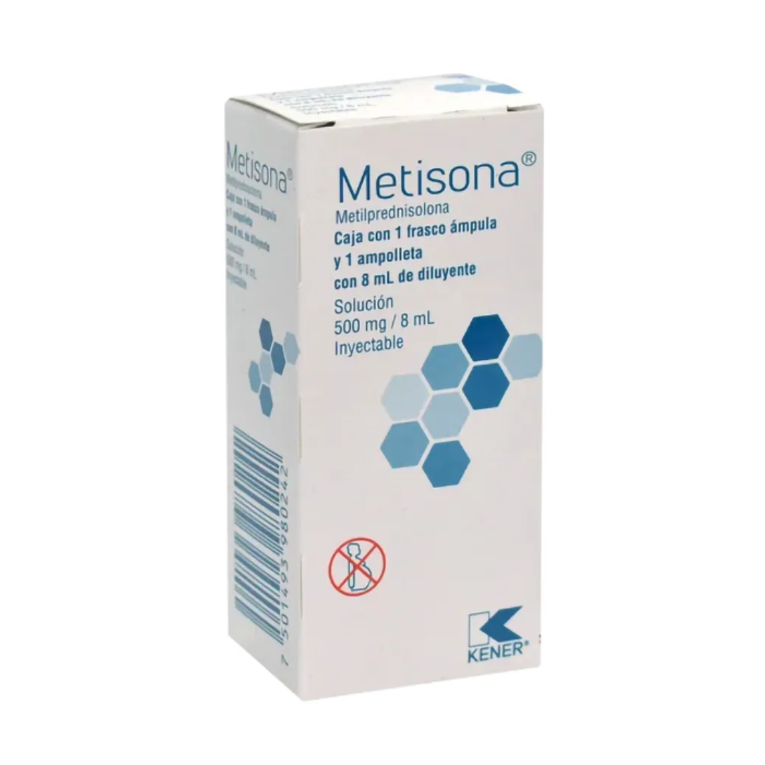 METISONA Sol. Iny. c/1 FCO. AMP. 500 MG/8 ML.