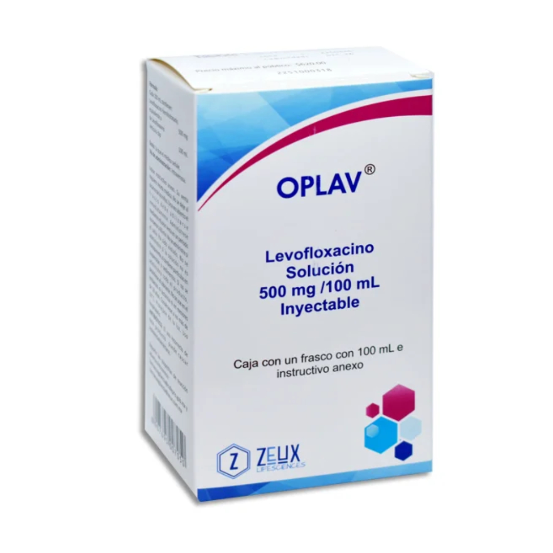 OPLAV Sol. Iny. Fco. 100 ML. 500 MG/100 ML.