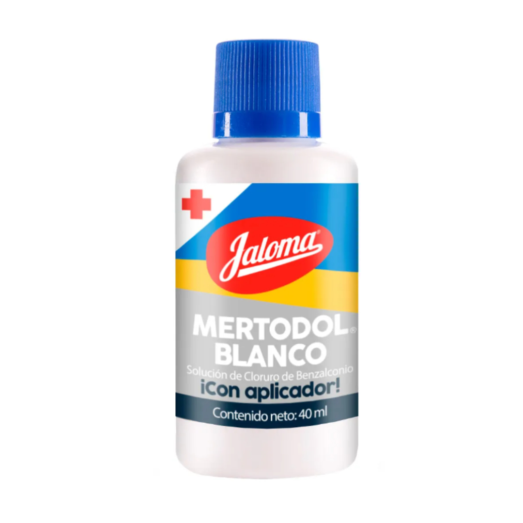 MERTODOL BLANCO SOL. C/APLICADOR FCO. 40 ML.