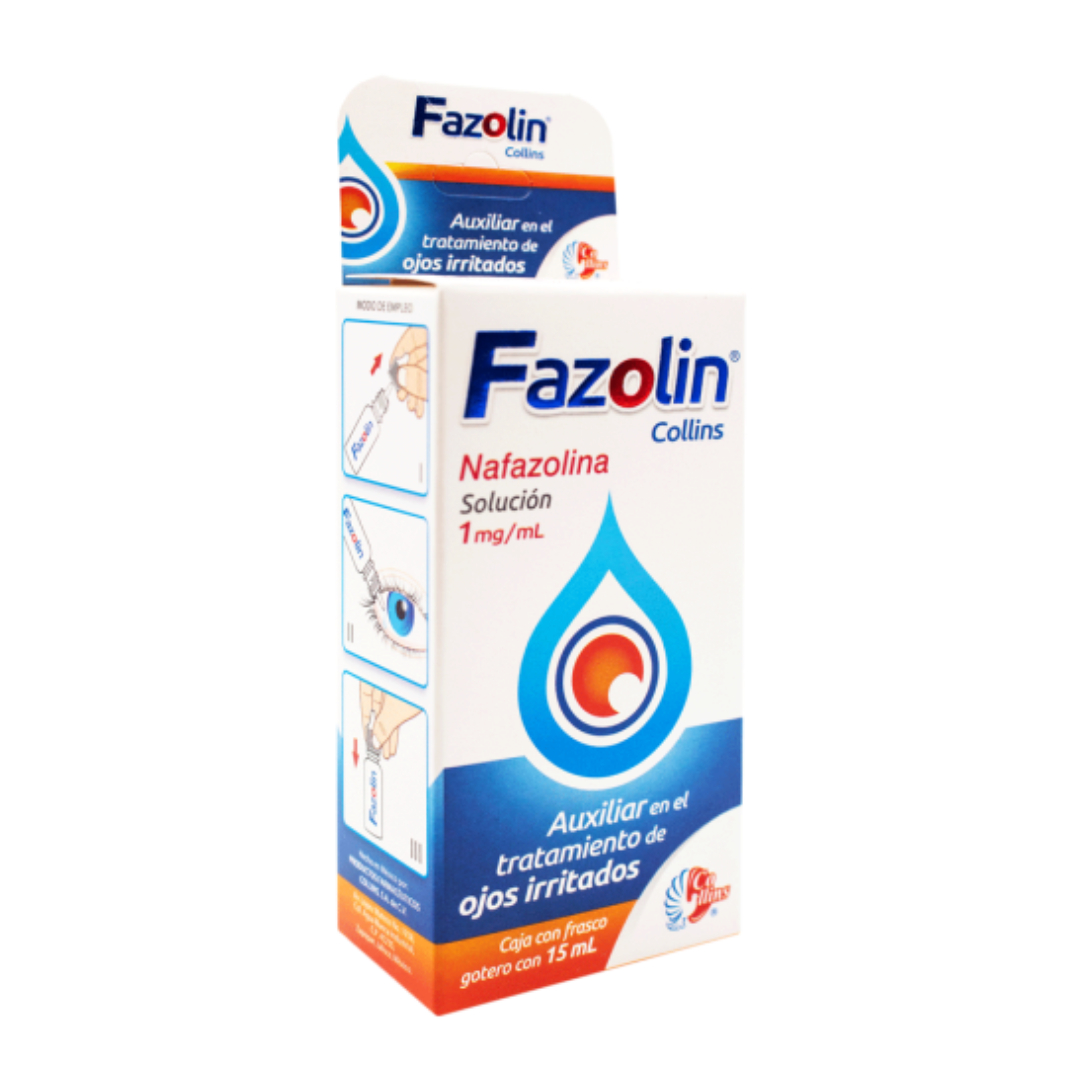 FAZOLIN SOL. OFTÁLMICA FCO. GOTERO 15 ML. 1.0 MG/1