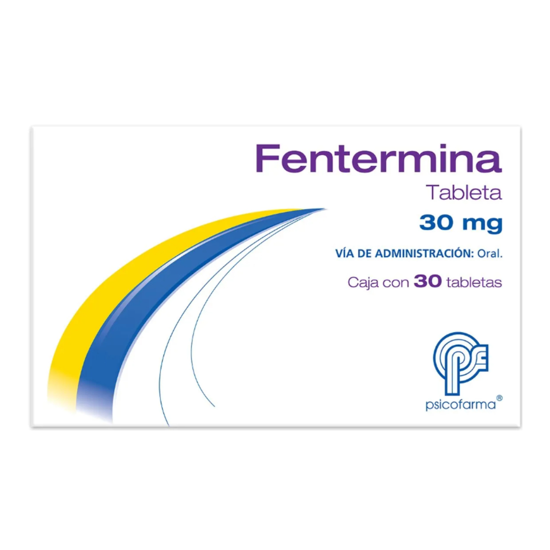 FENTERMINA 30 MG C/30 TABS