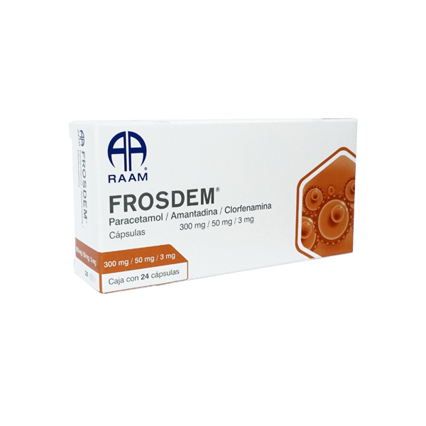 FROSDEM c/24 CAPS. 300/50/3 MG.