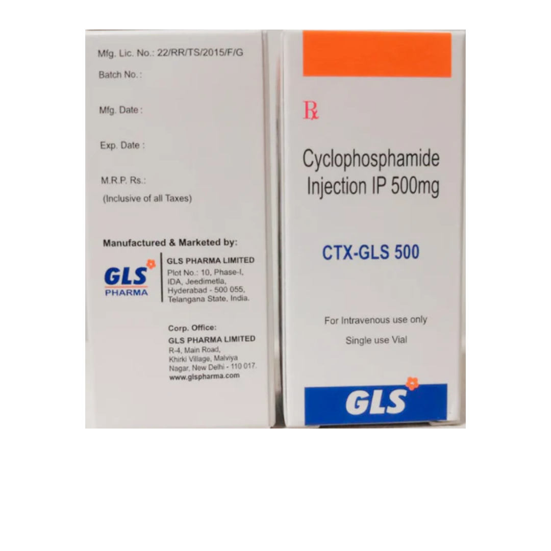 CICLOFOSFAMIDA SOL. INY 500 MG 