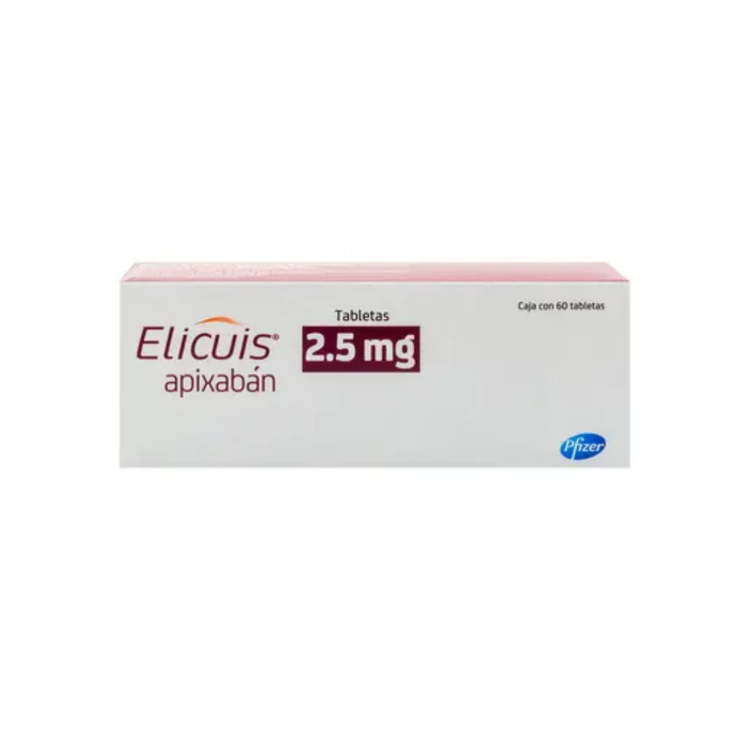 ELICUIS 2.5 MG 60 TAB