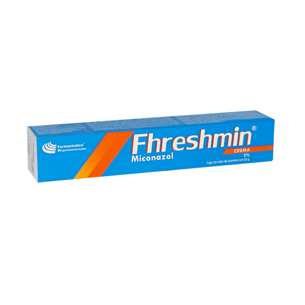 FHRESHMIN CREMA 2% Tubo c/20 G. miconazol