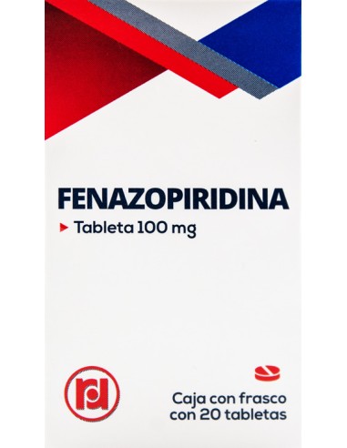 FENAZOPIRIDINA (Randall) Fco. c/20 TABS. 100 MG.