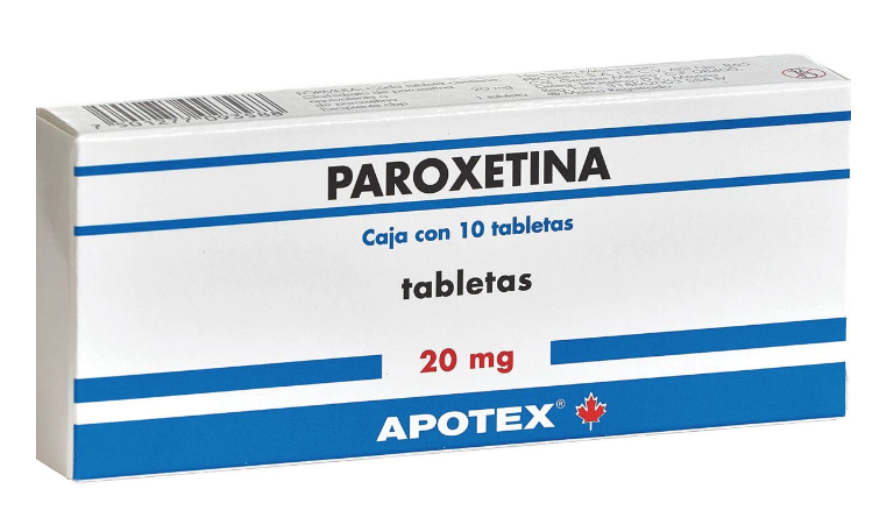 PAROXETINA (Apotex) c/10 TABS. 20 MG.