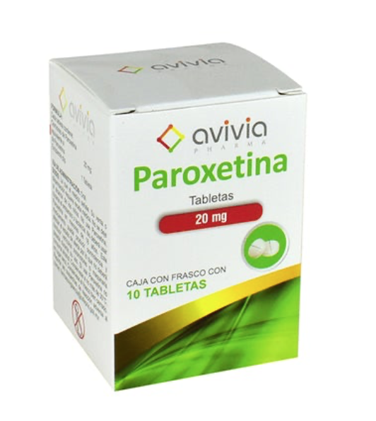 PAROXETINA (Avivia) c/10 TABS. 20 MG.