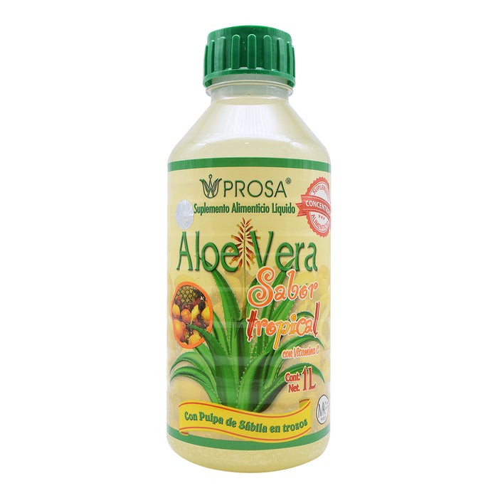 ALOE VERA SOLUCIÓN Sab. Tropical (Prosa) Fco. 1 Litro.