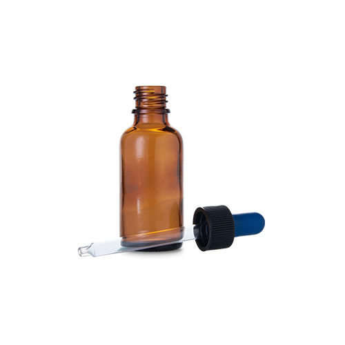 FRASCO GOTERO DE VIDRIO c/PIPETA (Edigar) Cap. 30 ML.
