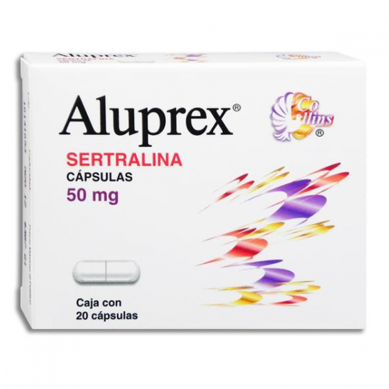 ALUPREX Cja. c/20 CAPS.  50 MG.