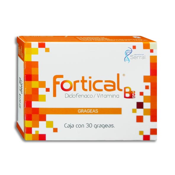 FORTICAL c/30 TABS. 50/50/50/0.25 MG.