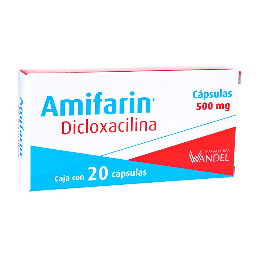 AMIFARIN c/20 CAPS. 500 MG.               