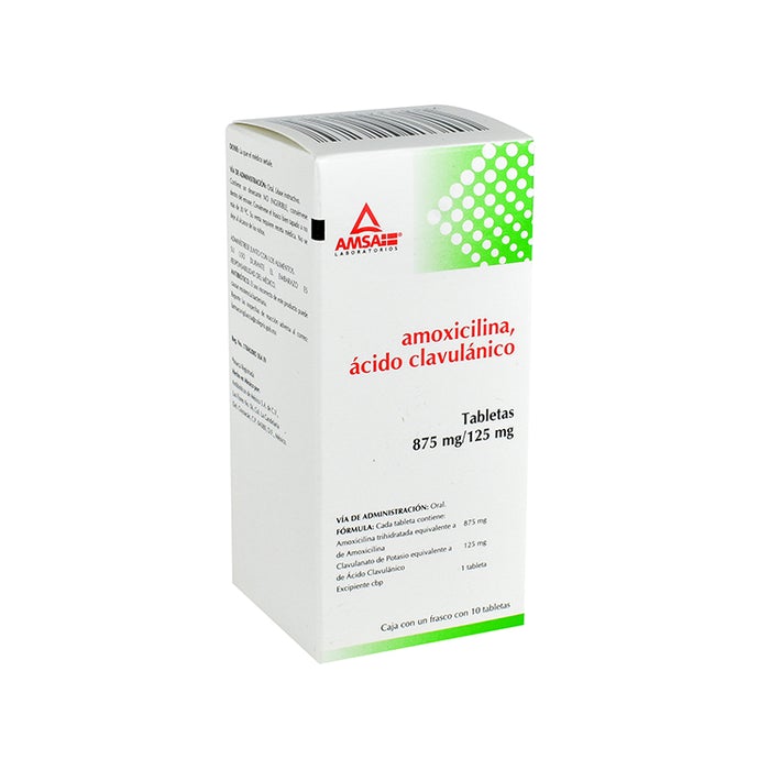 🚚AMSA Amoxicilina, acido clavulanico 125mg/31.25 mg/5ml