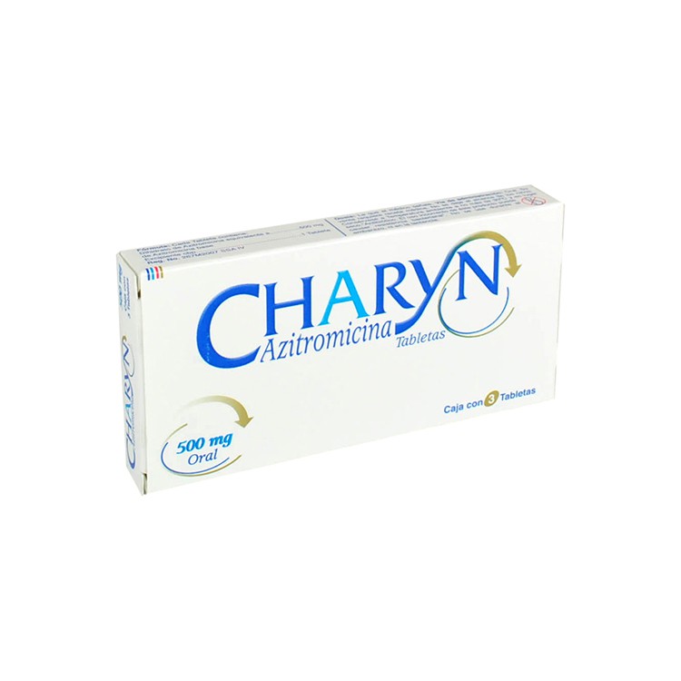 CHARYN c/3 TABS. 500 MG.