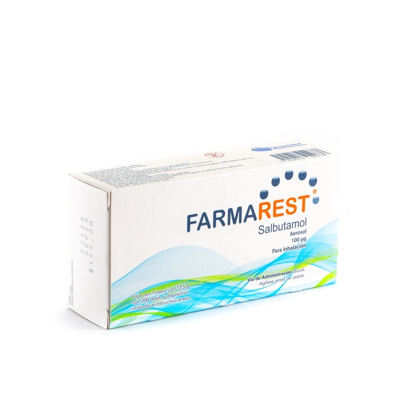 FARMAREST AEROSOL P/INHALACIÓN C/1 FCO. C/200 DOSI