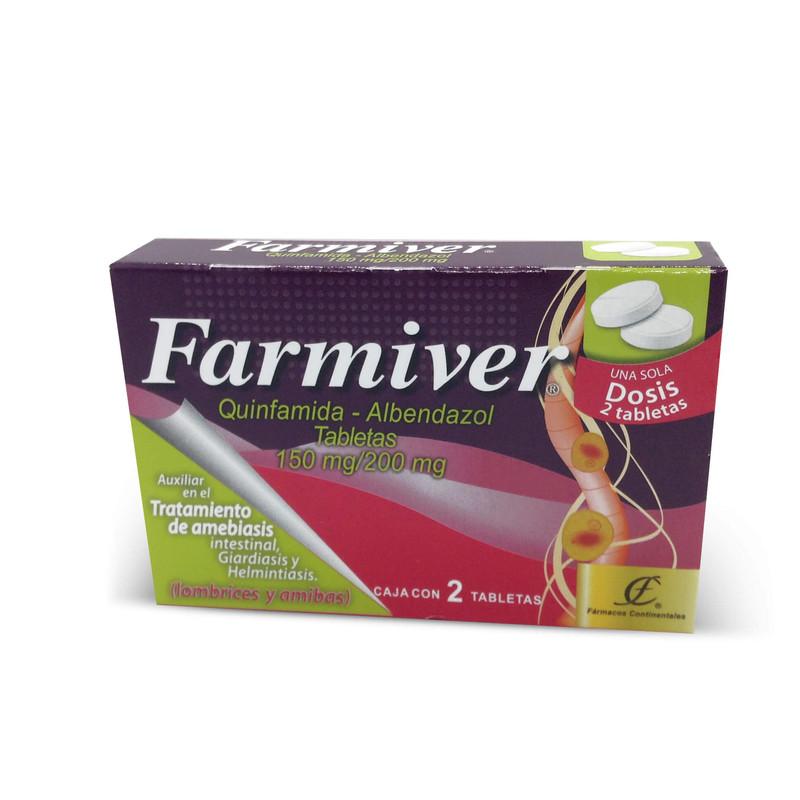 FARMIVER C/2 TABS. 150/200 MG