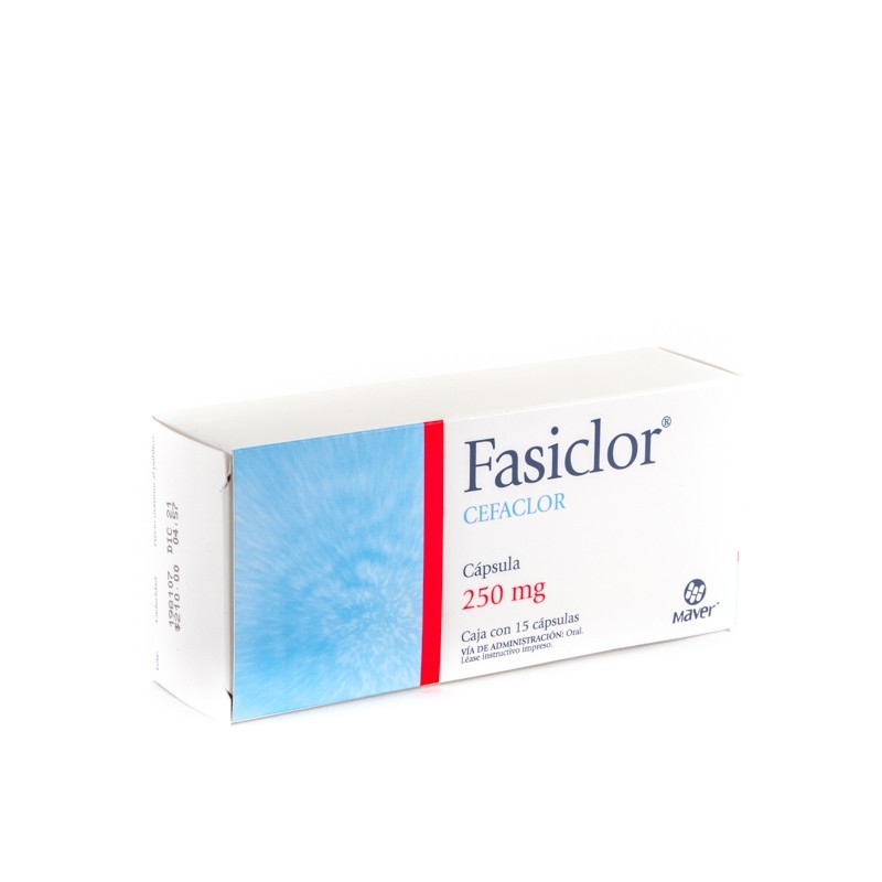 FASICLOR c/15 CAPS. 250 MG.